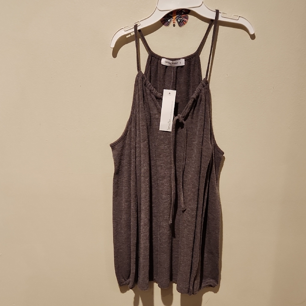 ❤️ NWT! OXFORD SUNDAY KNIT COLD SHOULDER SWEATER TOP, SMALL